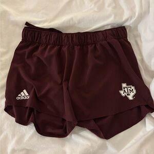 Texas A&M Adidas Athletic Shorts